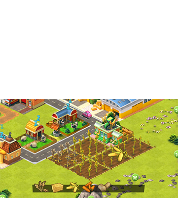 Discover the farmer in you and expand your city! Download this awesome free game in the Google Play store and the Apple Appstore now!